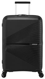 Airconic Spinner 67/24 Μεσαία Βαλίτσα Ταξιδίου Σκληρή Onyx Black με 4 Ρόδες Ύψους 67εκ. American Tourister
