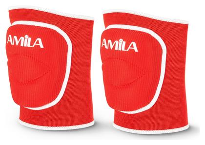 AMILA 83006 Επιγονατίδες Βόλεϊ Ενηλίκων Κόκκινες Small - Amila