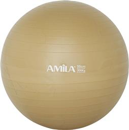 Amila Μπάλα Pilates 55cm, 1kg σε Χρυσό Χρώμα