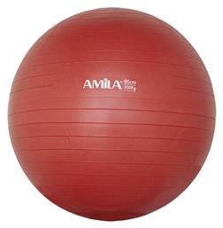 AMILA Μπάλα Pilates 65cm , 1.35kg σε Κόκκινο Χρώμα - Amila