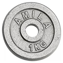AMILA Δίσκος Μεταλλικός 1 x 1kg Φ28mm - Amila