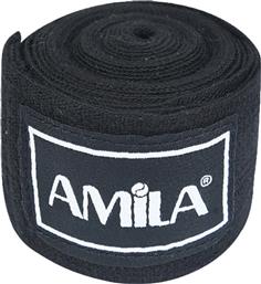 Amila Hand Wrap Bandage 32041 3m Μαύρο από το Athletix