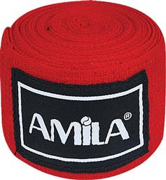 Amila Hand Wrap Bandage 32042 3m Κόκκινο από το Athletix