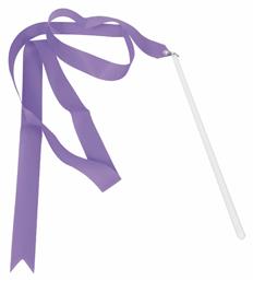 AMILA Κορδέλα Ρυθμικής Γυμναστικής Μωβ 1.6m - Amila