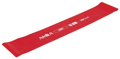 AMILA Λάστιχο Γυμναστικής Loop Μαλακό Κόκκινο 0.6m - Amila
