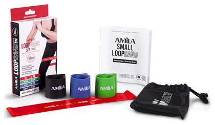 AMILA Loop Bands Σετ 4τμχ Πολύχρωμα 0.05m - Amila