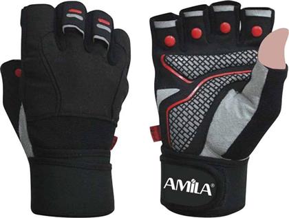 Amila Ανδρικά Αθλητικά Γάντια Γυμναστηρίου M από το Cosmos Sport