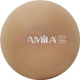 Amila Mini Μπάλα Pilates 25cm 0.18kg σε χρυσό χρώμα