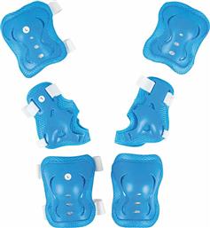 Amila Παιδικό Σετ Προστατευτικών για Rollers Μπλε Large