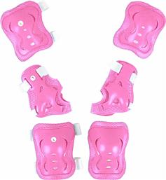 Παιδικό Σετ Προστατευτικών για Rollers Ροζ Small Amila