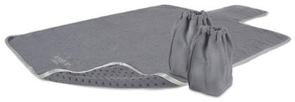 AMILA Reformer Towel Pro Πετσέτα Γυμναστηρίου με Θήκη Μεταφοράς Γκρι 58x70cm - Amila