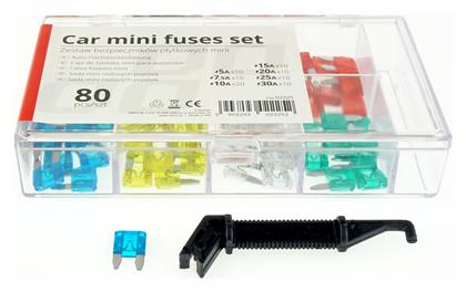 Ασφάλεια Αυτοκινήτου Mini 80τμχ /AM AMiO