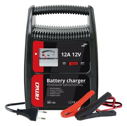 Battery Charger with Indicator 12A Φορτιστής Μπαταρίας 12V AMiO