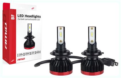 Λάμπες Αυτοκινήτου H7 LED 6000K Ψυχρό Λευκό 12V 50W 2τμχ AMiO