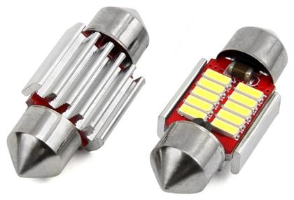 Λάμπες C5W LED Ψυχρό Λευκό 2τμχ AMiO