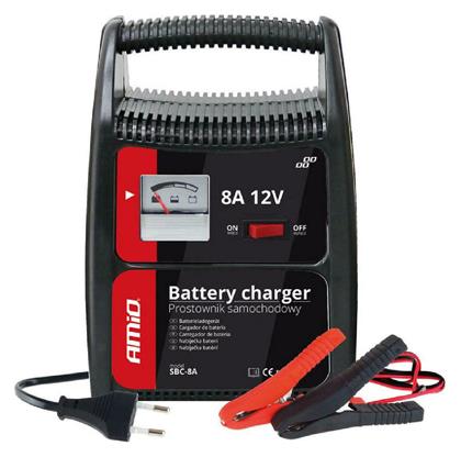 SBC-8A Φορτιστής Μπαταρίας 12V AMiO