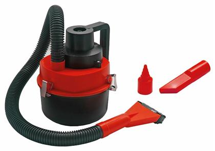 VC-02 Σκουπάκι Αυτοκινήτου Στερεών με Ισχύ 93W & Καλώδιο Αναπτήρα 12V Κόκκινο/Μαύρο AMiO