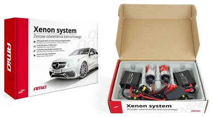 Xenon Σετ Φωτισμού Αυτοκινήτου H7 35W 12V 6000K Ψυχρό Λευκό /AM AMiO