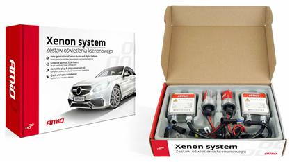Xenon Σετ Φωτισμού Αυτοκινήτου Normal Ballast HID H7 35W 12V 6000K Ψυχρό Λευκό AMiO