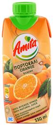 Χυμός Πορτοκάλι 330ml Amita