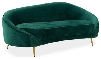 Amora Τριθέσιος Καναπές Βελούδινος 180x81x77εκ. Pakketo