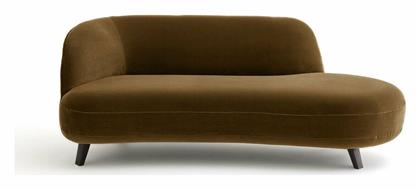 Ανάκλιντρο από βελούδο Μ99xΠ190xΥ75cm - La Redoute