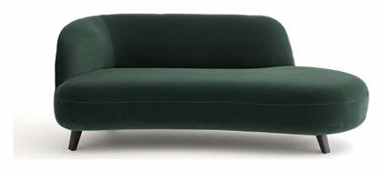 Ανάκλιντρο από βελούδο Μ99xΠ190xΥ75cm - La Redoute