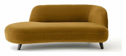 Ανάκλιντρο από βελούδο Μ99xΠ190xΥ75cm - La Redoute