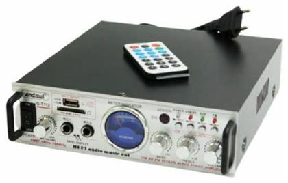 Ενισχυτής με λειτουργία Karaoke Mini σε Γκρι Χρώμα Andowl