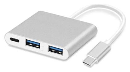 Hub με σύνδεση USB-C Λευκό Andowl