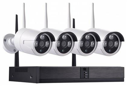 Ολοκληρωμένο Σύστημα CCTV με 4 Κάμερες 8MP Andowl