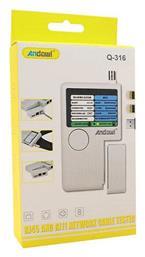 Q-316 Tester Καλωδίων Δικτύου Andowl