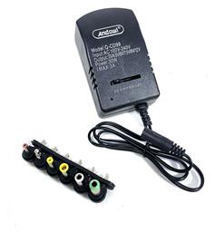 Q-CD99 Ρυθμιζόμενο Universal Τροφοδοτικό 3 έως 12V 3A 30W με 6 βύσματα Andowl