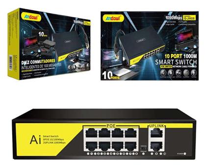 Q-JH08 Unmanaged L2 PoE Andowl