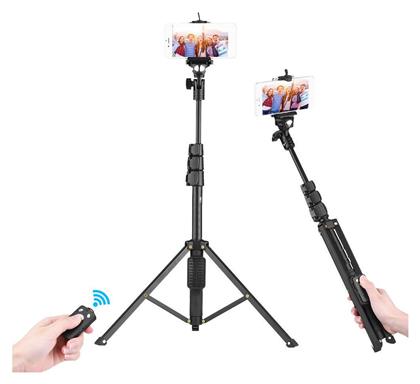 Q-L1388 Selfie Stick Τρίποδο Κινητού με Bluetooth Andowl
