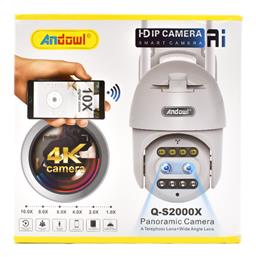 Q-S2000X IP Αδιάβροχη Κάμερα Wi-Fi 4K Andowl