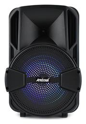 Σύστημα Karaoke με Ενσύρματo Μικρόφωνo σε Μαύρο Χρώμα Andowl