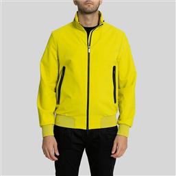 Ανδρικό Κίτρινο Yellow Outerwear Jacket RRD από το Hionidis