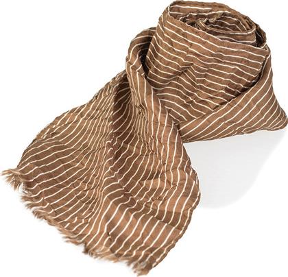 ΑΝΔΡΙΚΟ ΜΑΝΤΗΛΙ ΛΑΙΜΟΥ ACCESSORIES BROWN από το Manetti Menswear