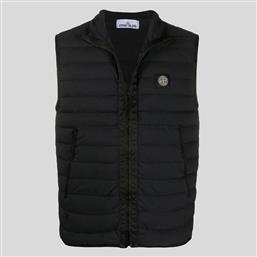 Ανδρικό Μαύρο Black Short Padded Vest STONE ISLAND από το Hionidis