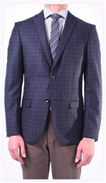 Ανδρικό Σακάκι Fragosto Check 4800 - 001 Navy/Brown
