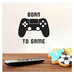 Παιδικό Διακοσμητικό Αυτοκόλλητο Τοίχου Born To Game 24x15εκ. Ango