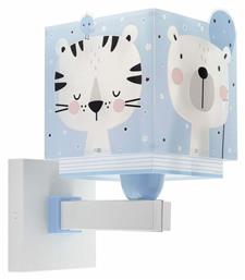 Παιδικό Φωτιστικό Τοίχου Led Πλαστικό Jungle Blue Ango