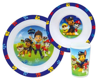 Σετ Φαγητού ''Paw Patrol'' από Πλαστικό Πολύχρωμο 3τμχ για 6+ μηνών Ango
