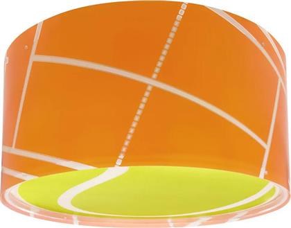 Ango Sports Tennis Πολύφωτο Παιδικό Φωτιστικό Πλαφονιέρα από Πλαστικό 15W με Υποδοχή E27 σε Πορτοκαλί Χρώμα 33x16.5cm