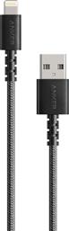 Anker Powerline Select + Braided USB to Lightning Cable Μαύρο 0.9m (A8012H12)