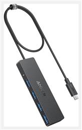USB 2.0 Hub 4 Θυρών με σύνδεση USB-C Anker