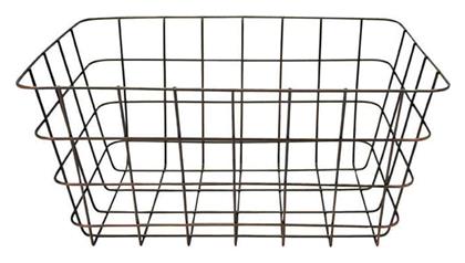Φρουτιέρα Μεταλλική Μαύρη 30x21x14εκ. Ankor