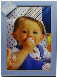 Κορνίζα Μεταλλική Baby Σιελ 10x15cm Ankor