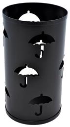 Ομπρελοθήκη Μεταλλική Μαύρη 24x24x42cm Ankor